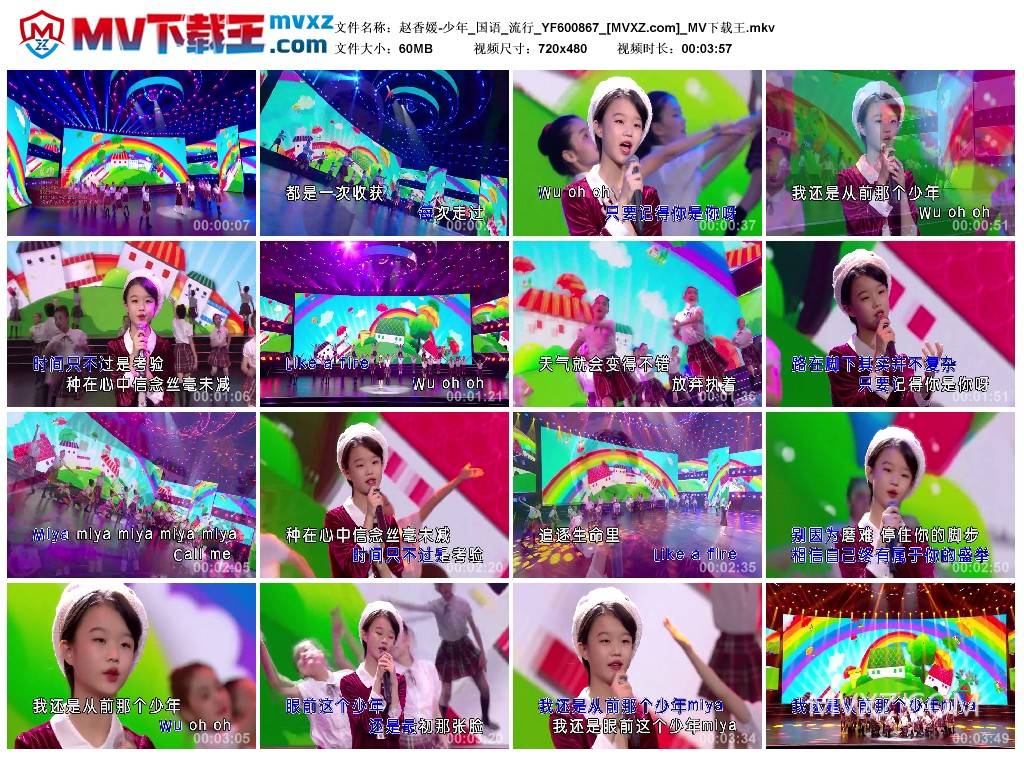 赵香媛-少年_国语_流行_YF600867